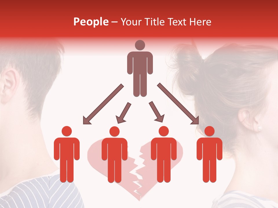 Dispute Break Breakup PowerPoint Template