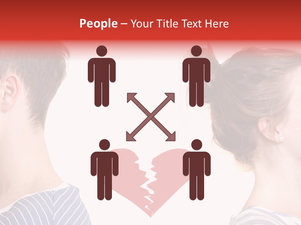 Dispute Break Breakup PowerPoint Template