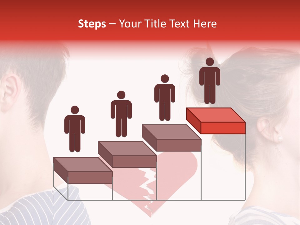 Dispute Break Breakup PowerPoint Template