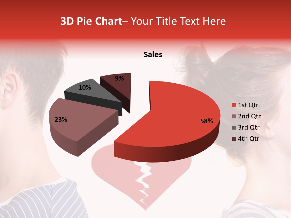 Dispute Break Breakup PowerPoint Template