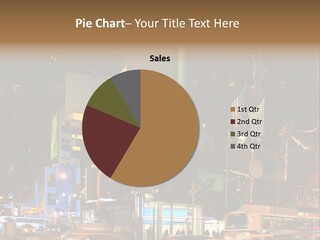 Midtown Commercial Sign Fame PowerPoint Template