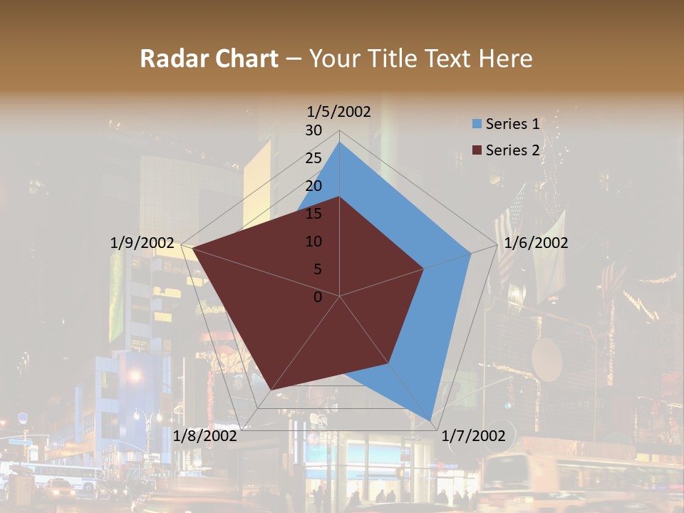 Midtown Commercial Sign Fame PowerPoint Template