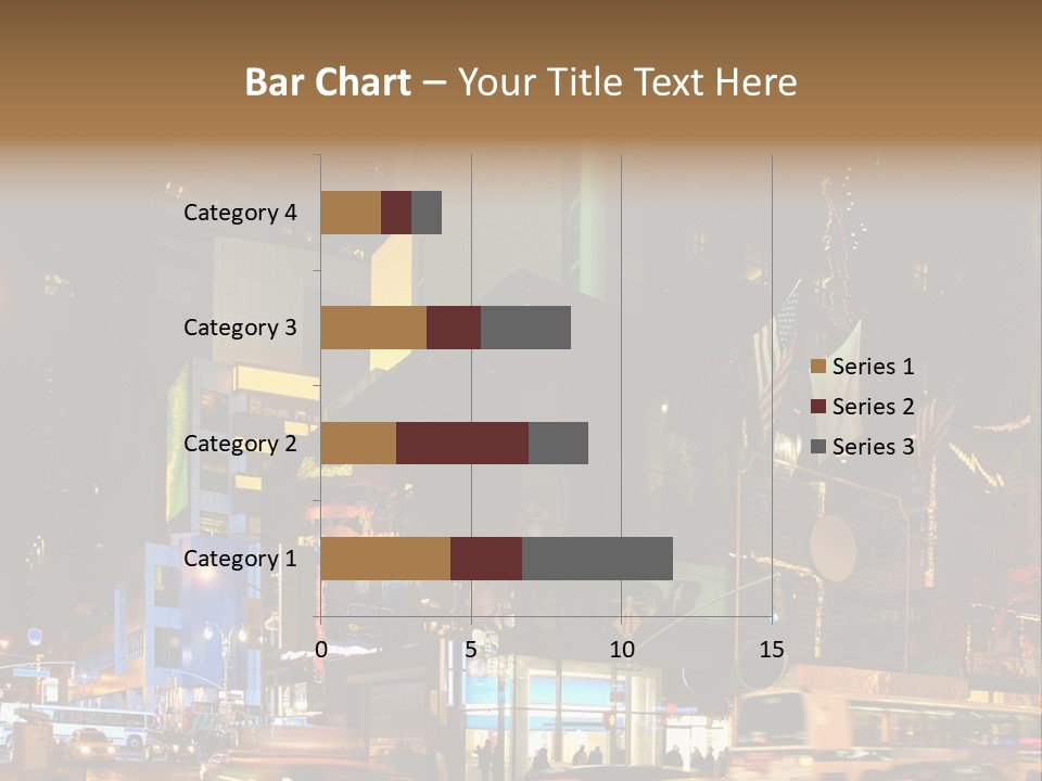 Midtown Commercial Sign Fame PowerPoint Template