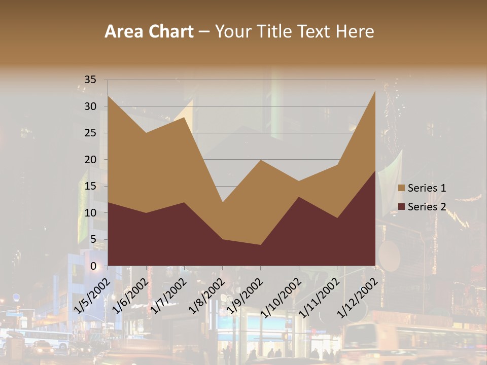 Midtown Commercial Sign Fame PowerPoint Template
