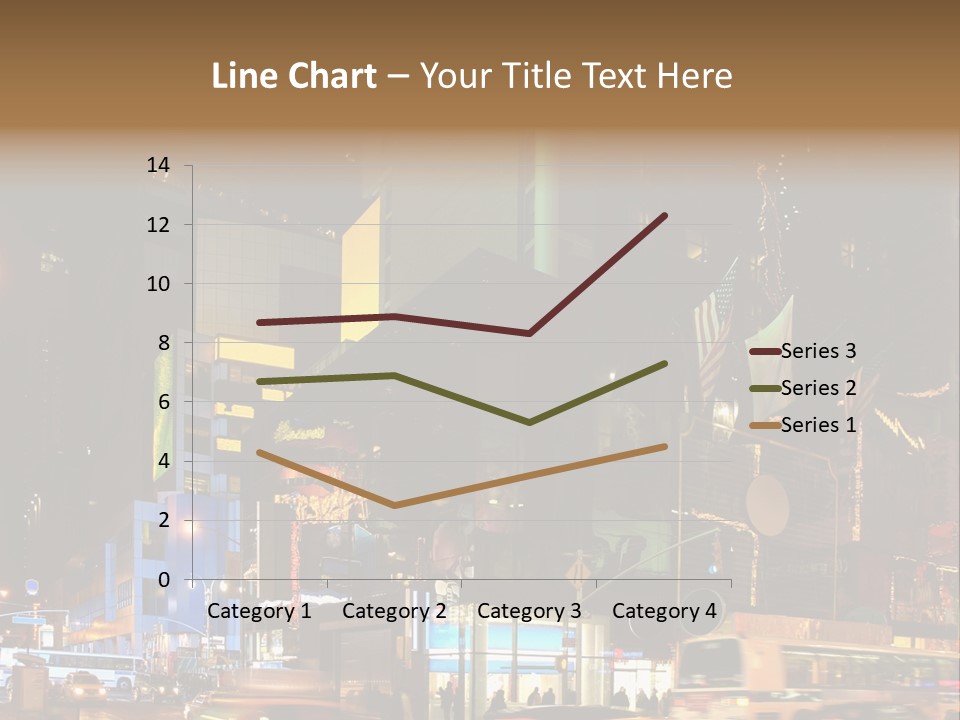 Midtown Commercial Sign Fame PowerPoint Template