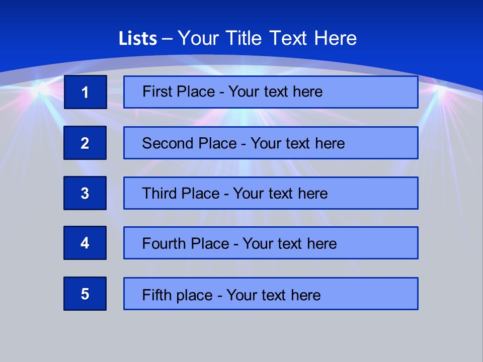 Effects Dance Shiny PowerPoint Template