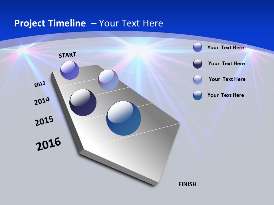 Effects Dance Shiny PowerPoint Template
