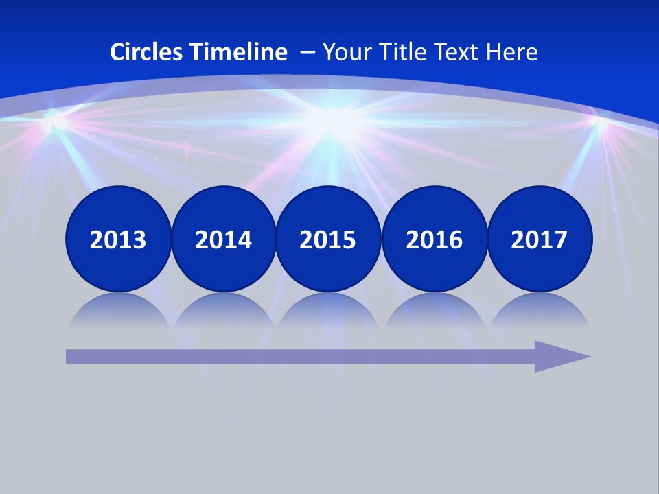 Effects Dance Shiny PowerPoint Template