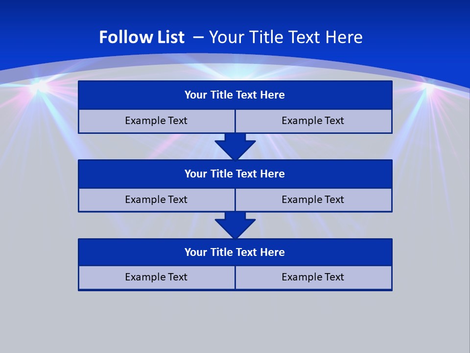 Effects Dance Shiny PowerPoint Template