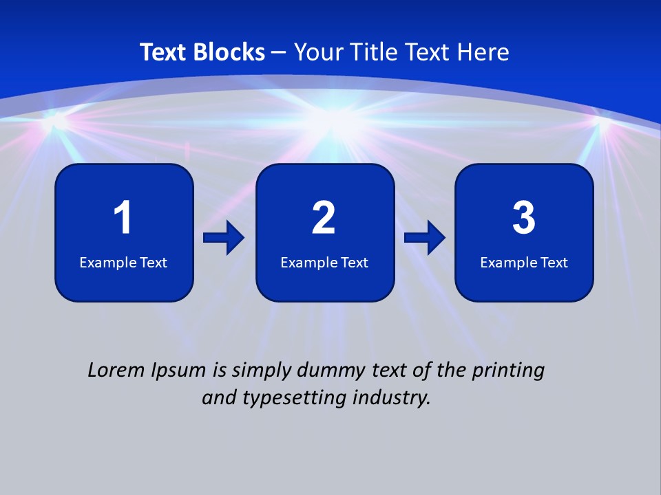 Effects Dance Shiny PowerPoint Template