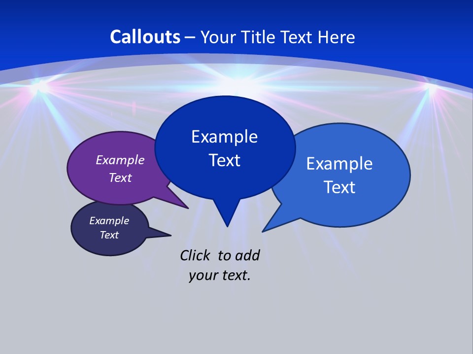 Effects Dance Shiny PowerPoint Template