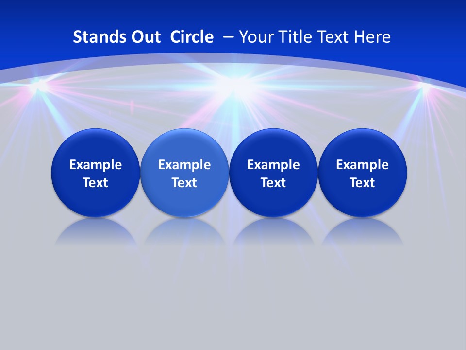 Effects Dance Shiny PowerPoint Template