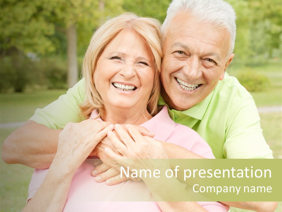 Together Senior Two PowerPoint Template