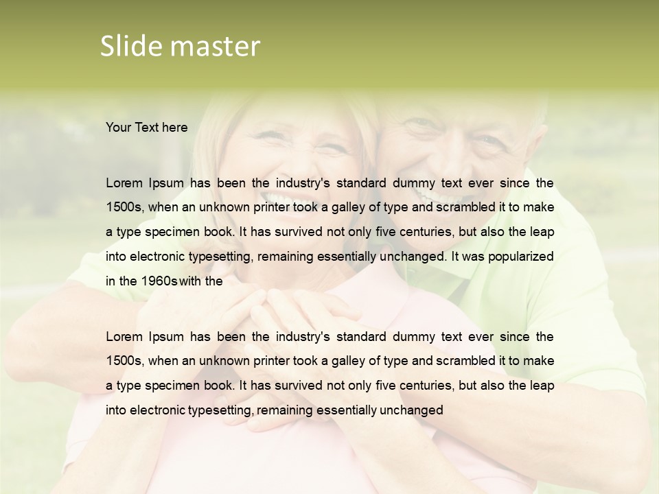 Together Senior Two PowerPoint Template