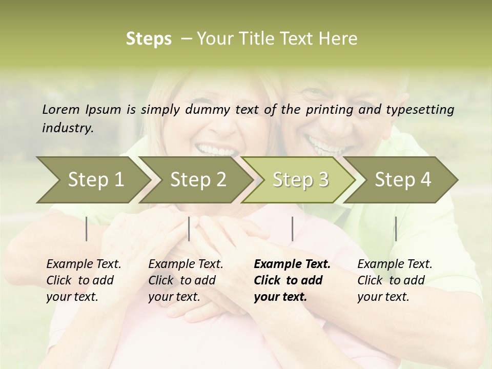 Together Senior Two PowerPoint Template