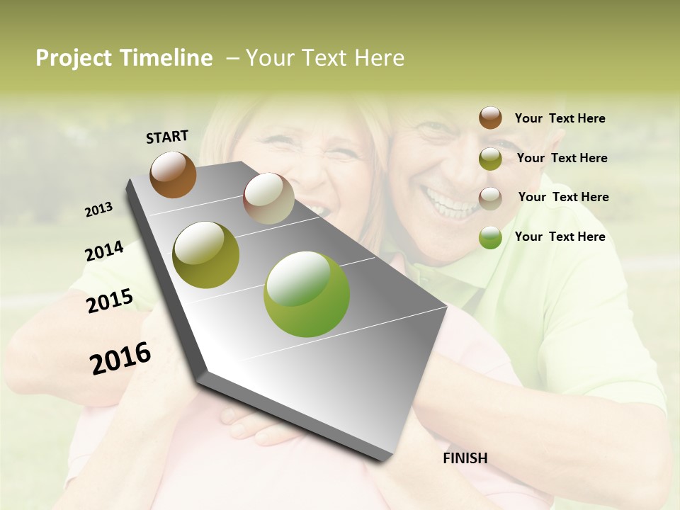 Together Senior Two PowerPoint Template