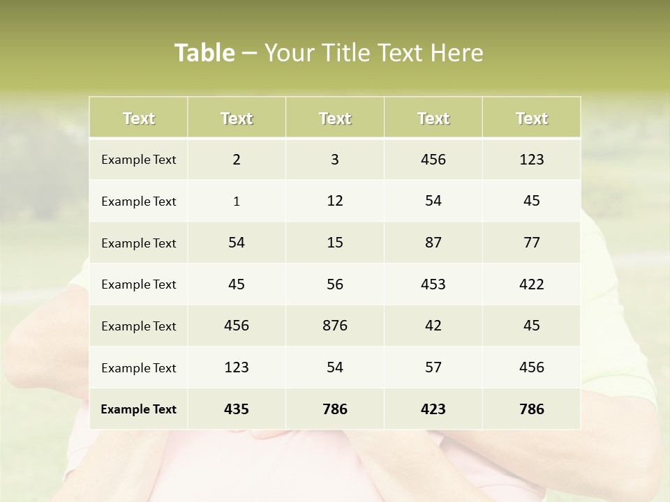 Together Senior Two PowerPoint Template