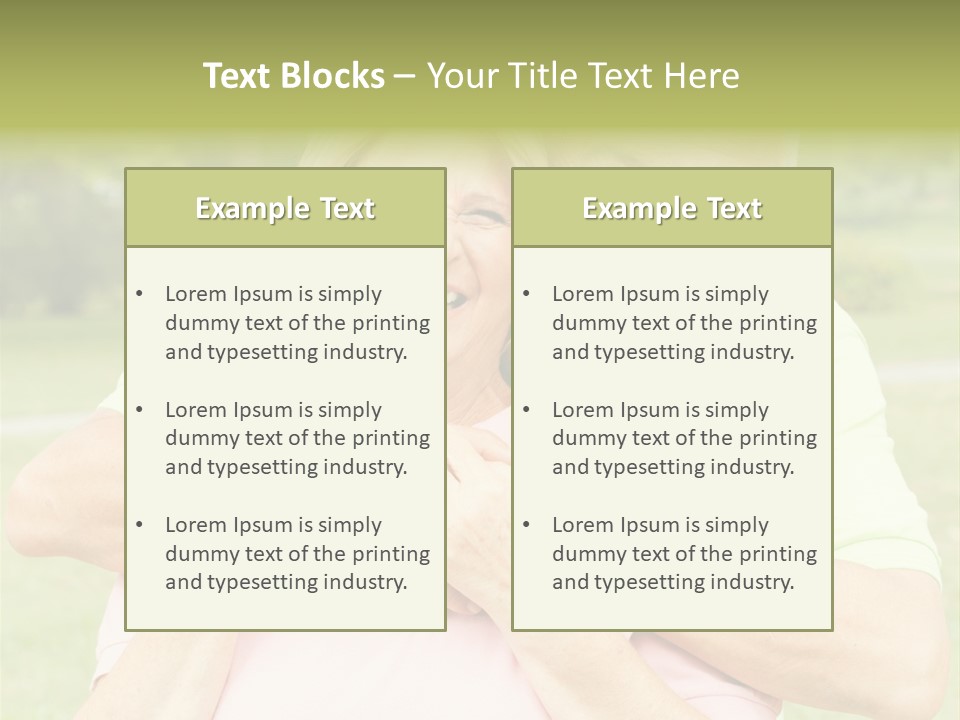 Together Senior Two PowerPoint Template
