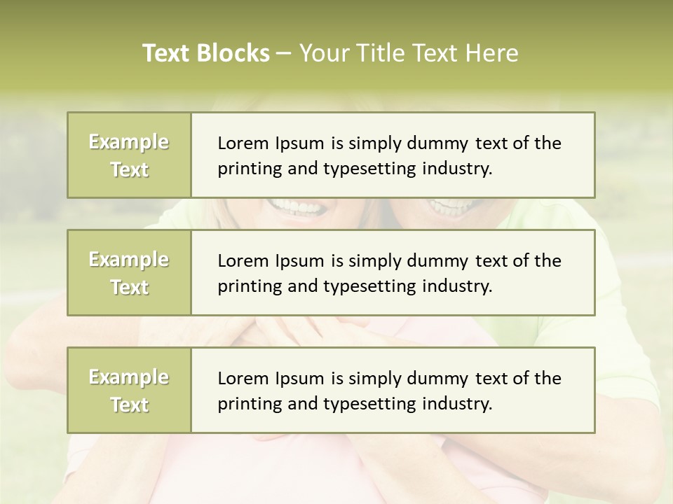 Together Senior Two PowerPoint Template