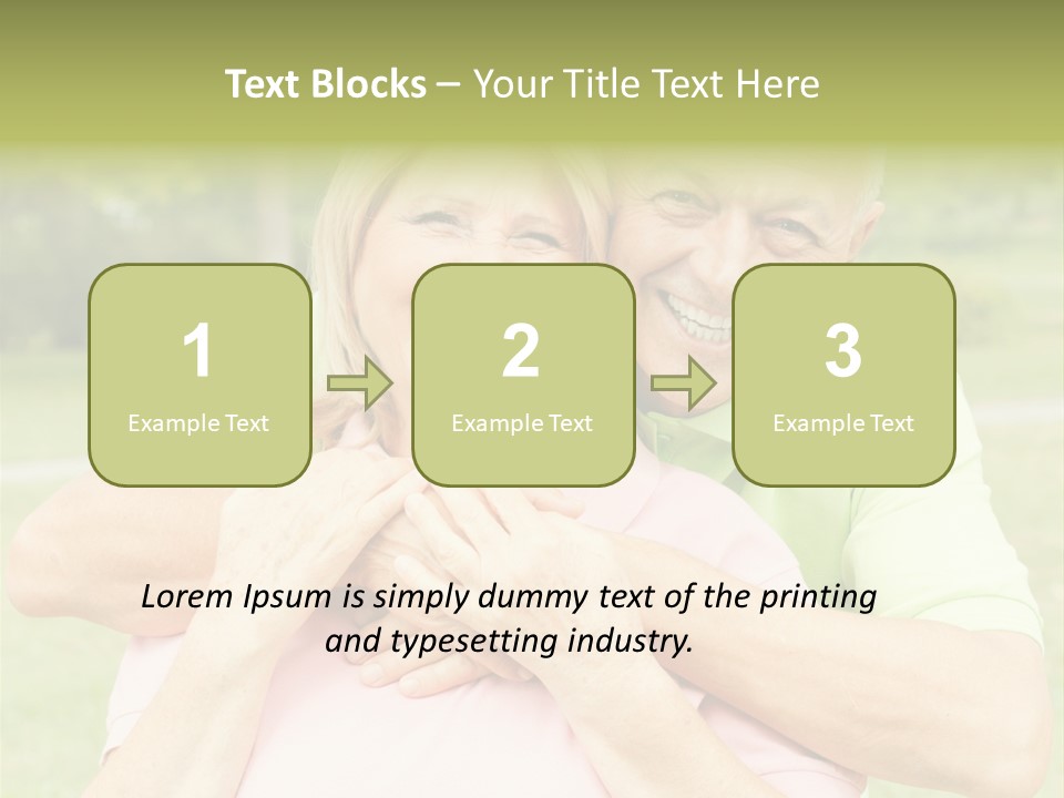 Together Senior Two PowerPoint Template