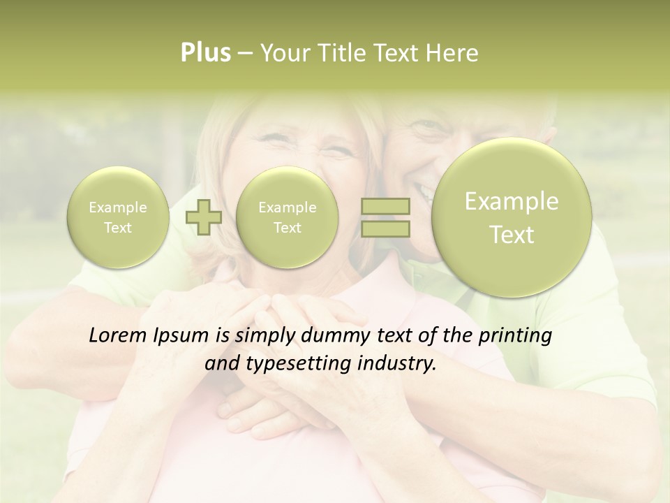 Together Senior Two PowerPoint Template