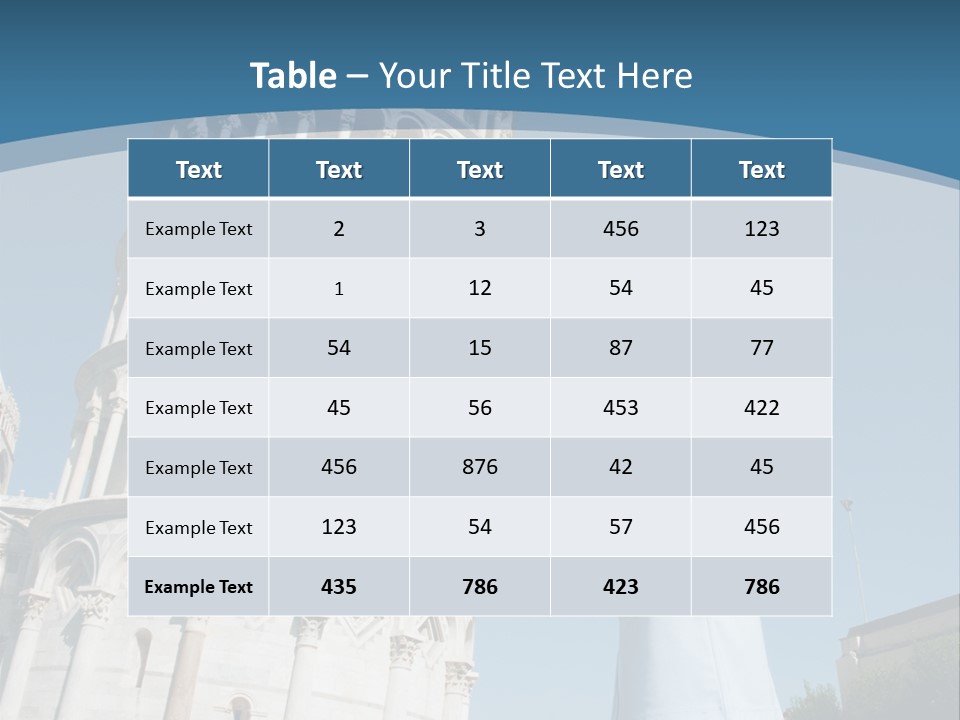 Duomo Happy Tour PowerPoint Template