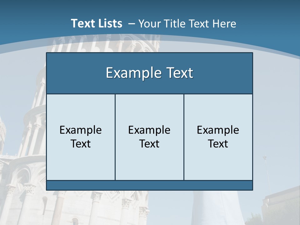 Duomo Happy Tour PowerPoint Template