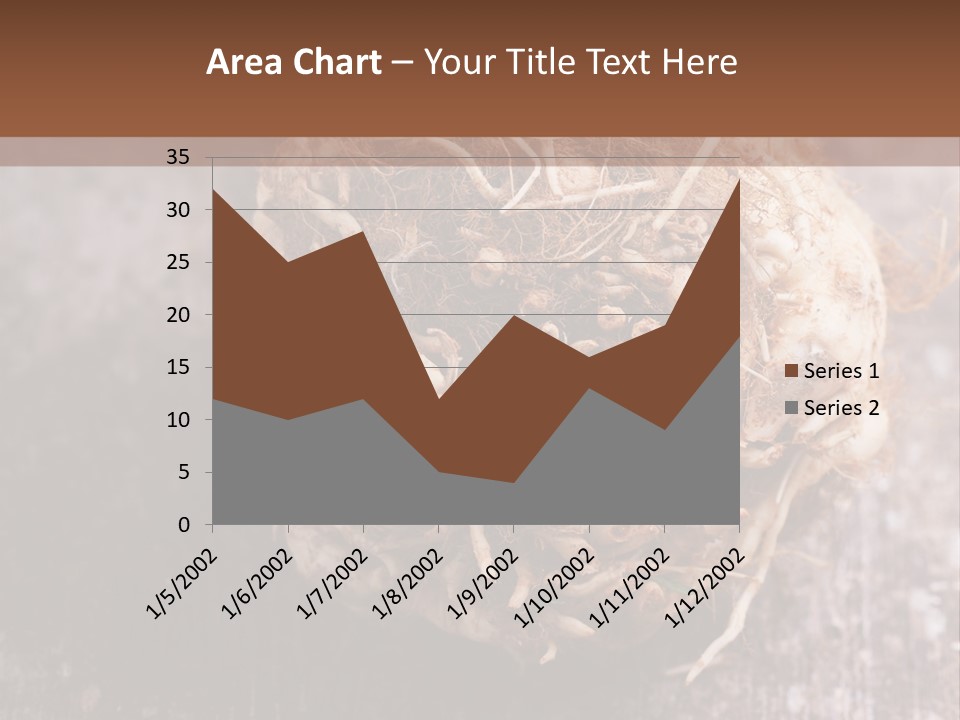 Wooden Vegetarian Leaf PowerPoint Template