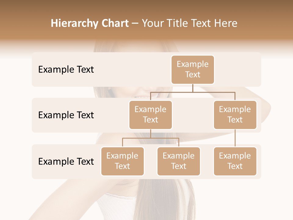 Sexy White Pose PowerPoint Template