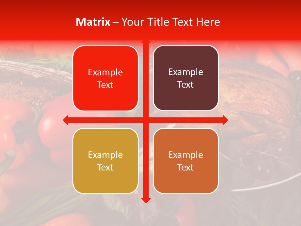 December Seasonal Peppers PowerPoint Template