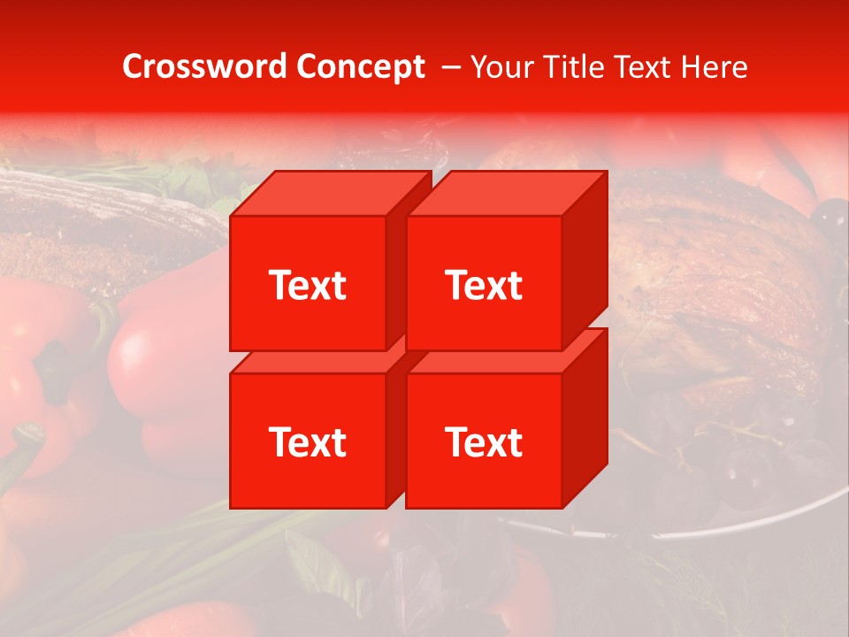 December Seasonal Peppers PowerPoint Template