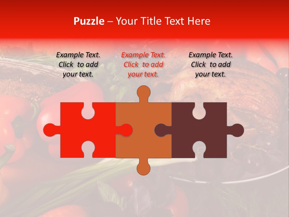 December Seasonal Peppers PowerPoint Template