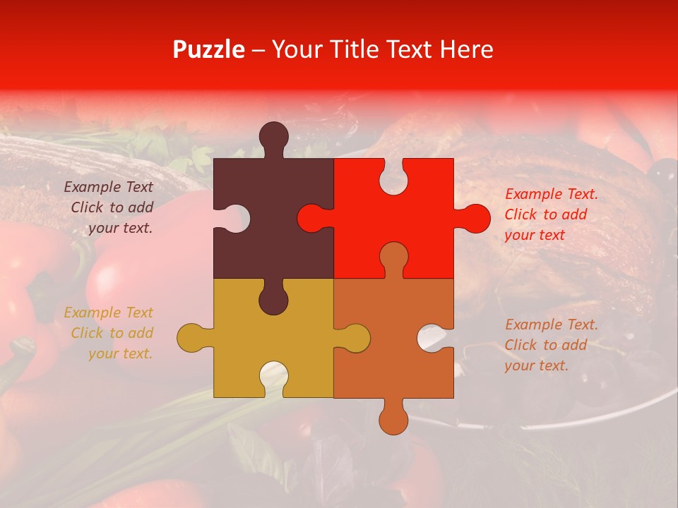December Seasonal Peppers PowerPoint Template
