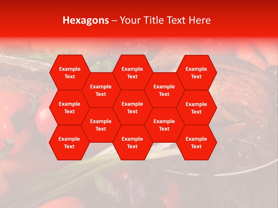 December Seasonal Peppers PowerPoint Template