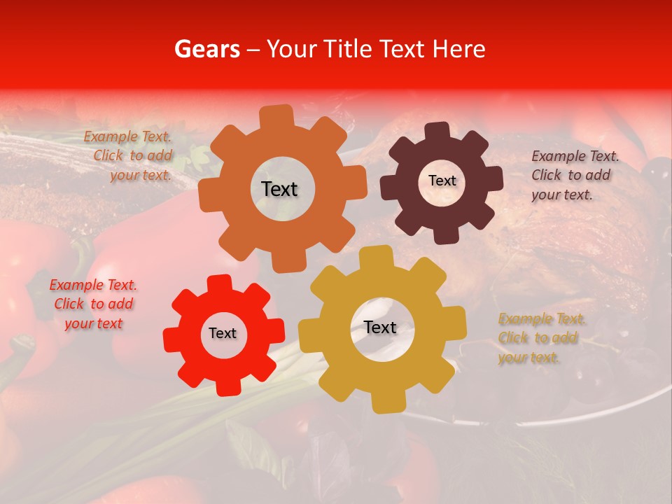 December Seasonal Peppers PowerPoint Template