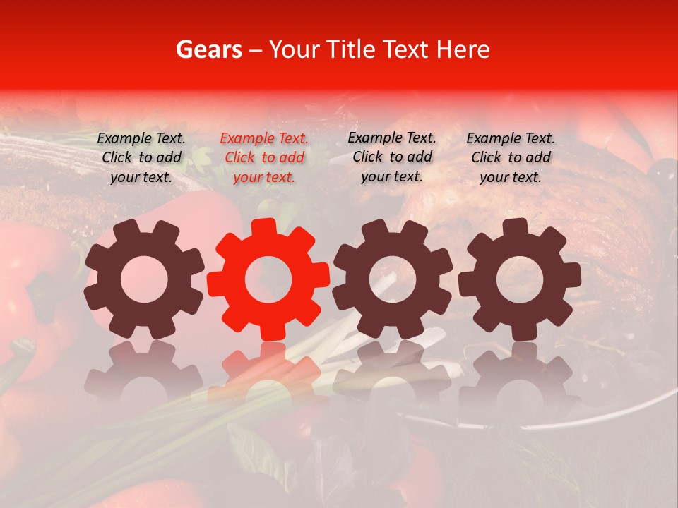 December Seasonal Peppers PowerPoint Template