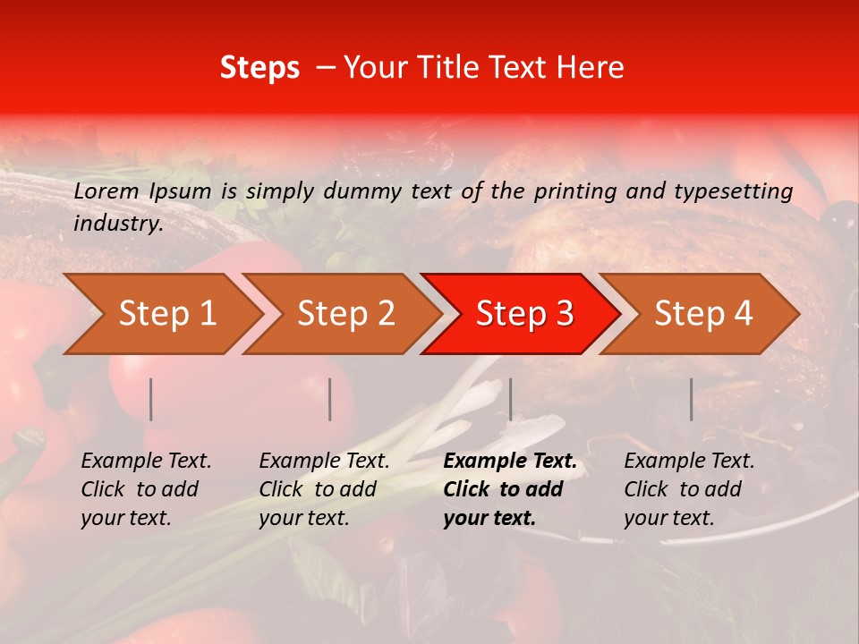 December Seasonal Peppers PowerPoint Template