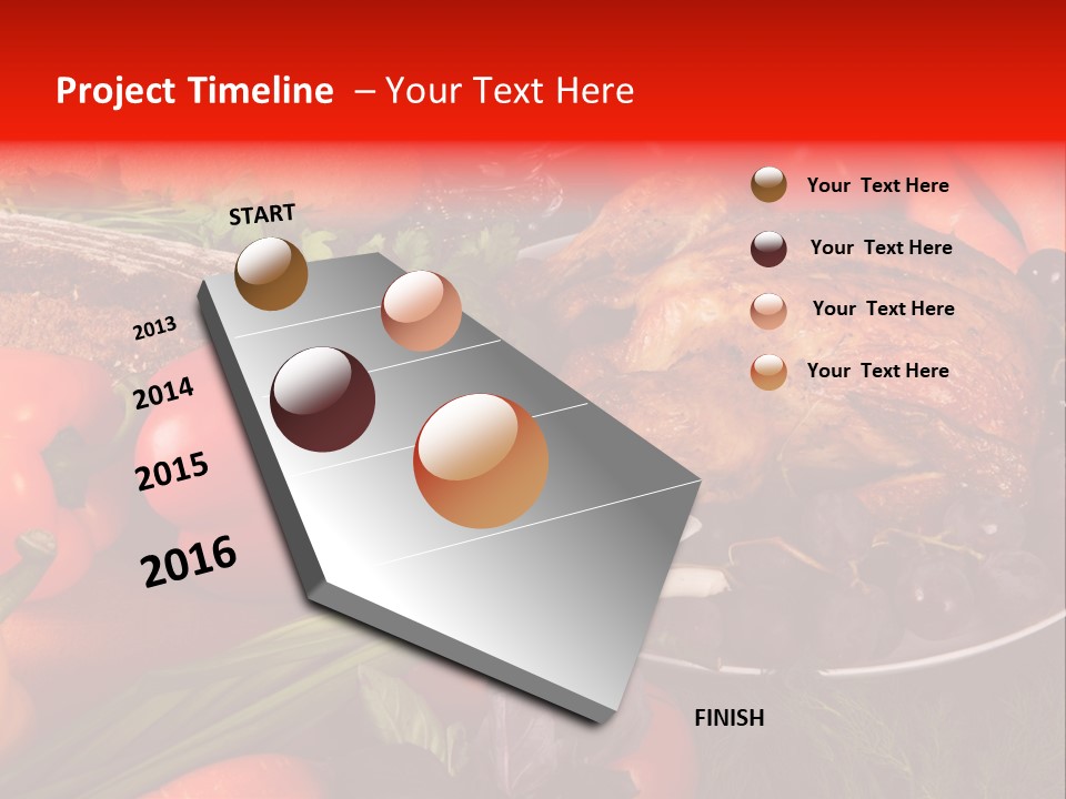 December Seasonal Peppers PowerPoint Template
