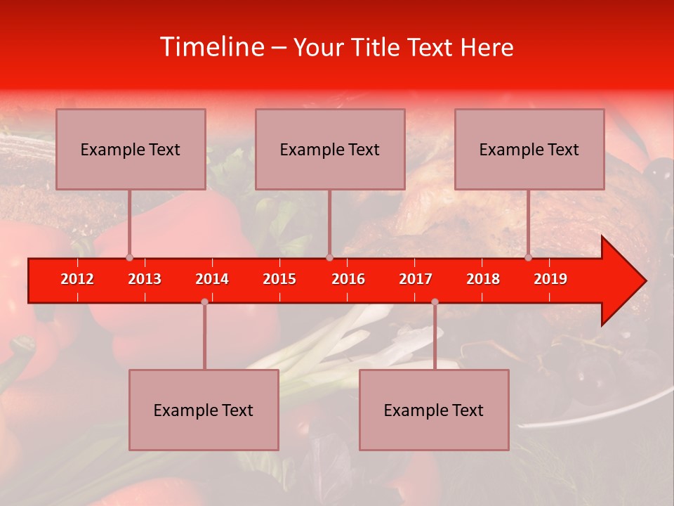 December Seasonal Peppers PowerPoint Template