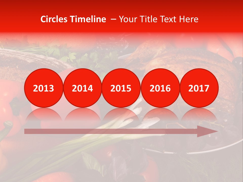 December Seasonal Peppers PowerPoint Template