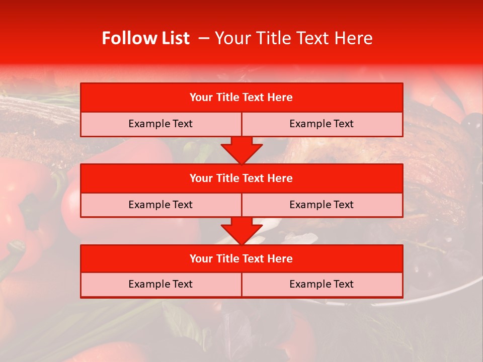 December Seasonal Peppers PowerPoint Template
