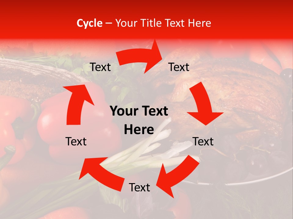 December Seasonal Peppers PowerPoint Template