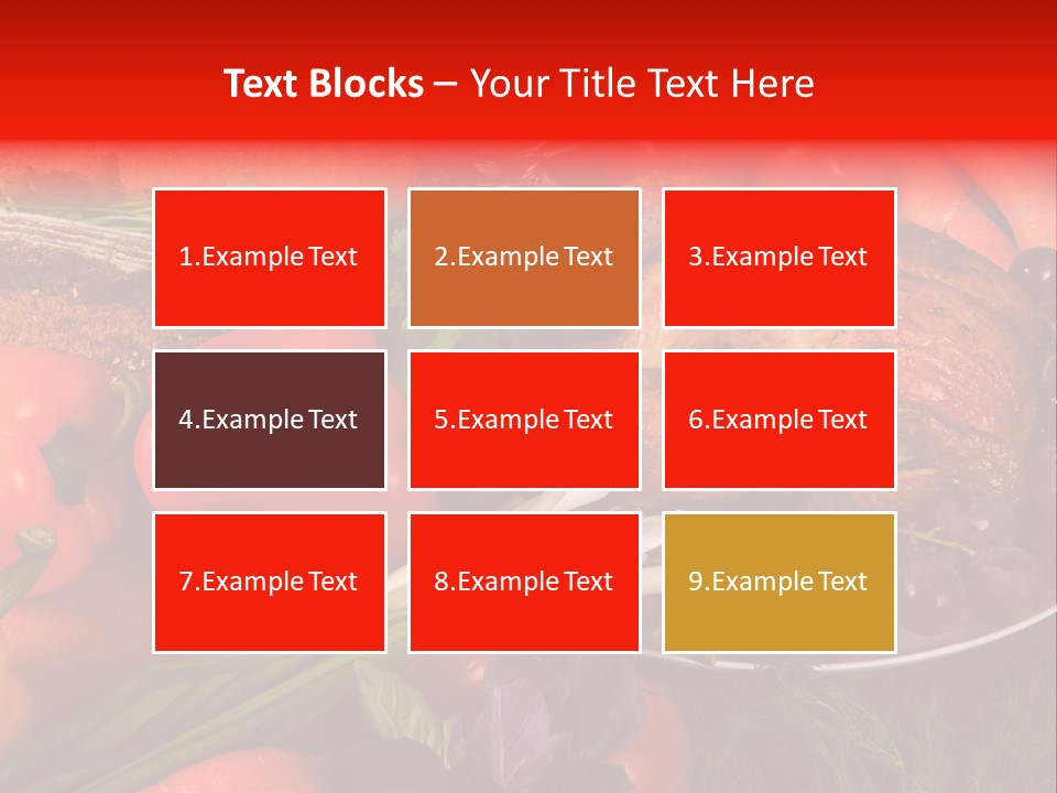 December Seasonal Peppers PowerPoint Template