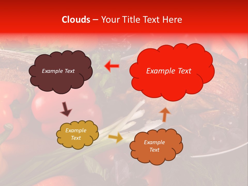 December Seasonal Peppers PowerPoint Template