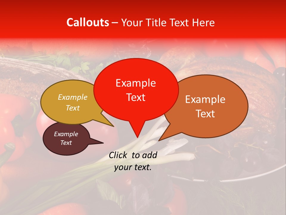 December Seasonal Peppers PowerPoint Template