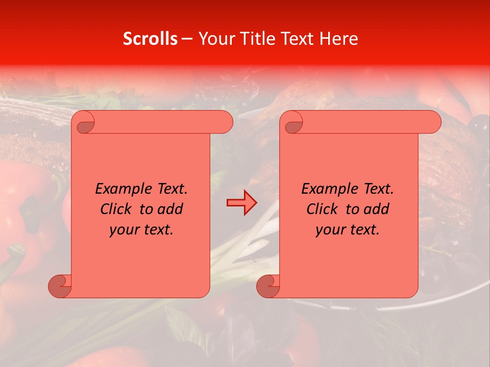 December Seasonal Peppers PowerPoint Template