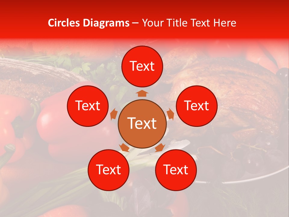 December Seasonal Peppers PowerPoint Template