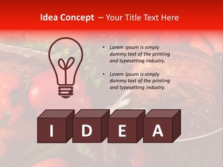 December Seasonal Peppers PowerPoint Template