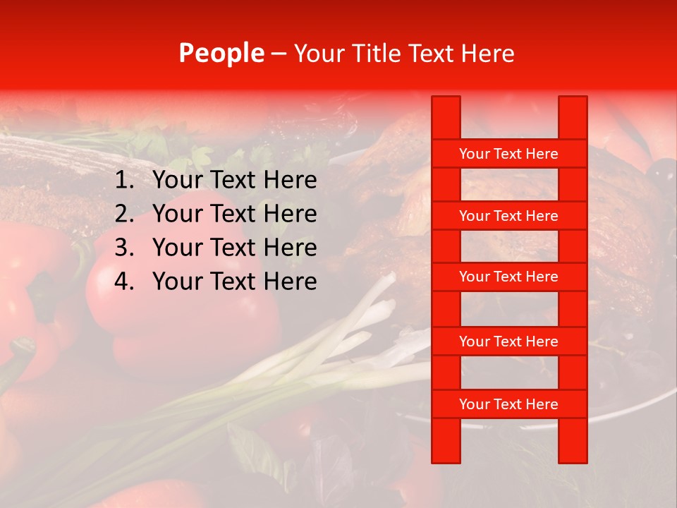 December Seasonal Peppers PowerPoint Template