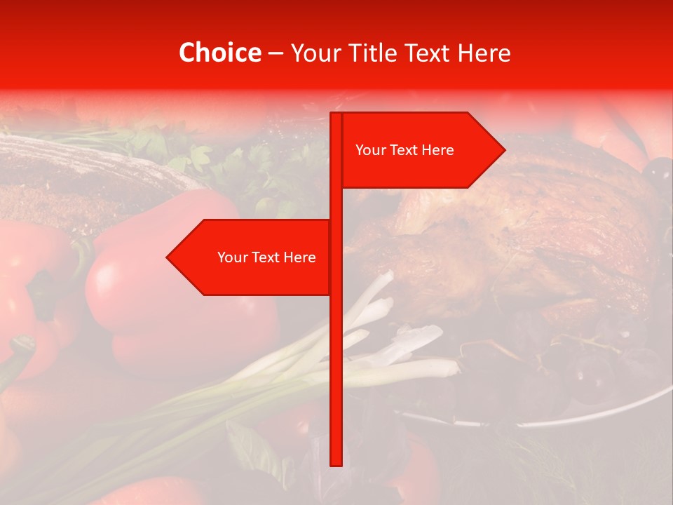 December Seasonal Peppers PowerPoint Template